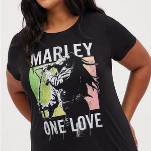 Torrid Bob Marley Tunic Tshirt